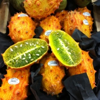 What Does One Do With All Those Exotic Fruits in the Produce Section? - Kiwano (horned melon)